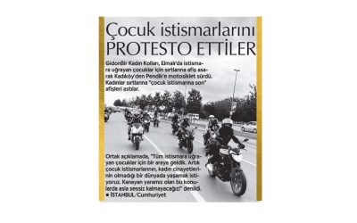 Cumhuriyet Gazetesinde Elmalı Etkinliğimiz